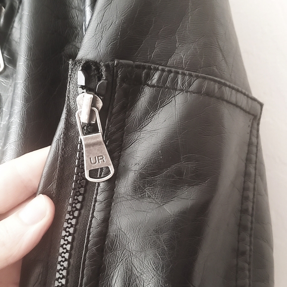 Urban Republic kids Faux Leather Jacket. Sz 6 - Picture 2 of 8